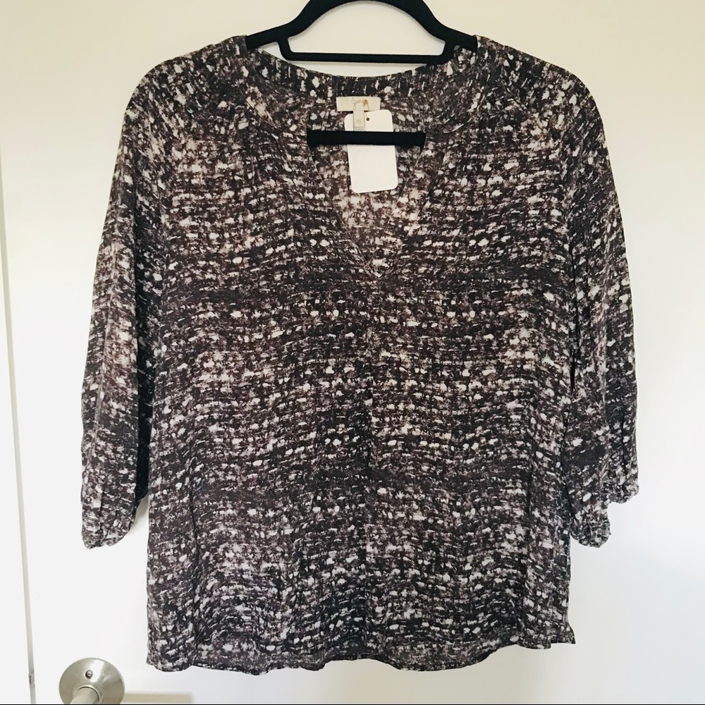 Joie silk blouse Xs